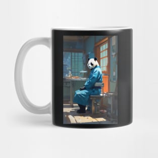 Beautiful panda surgeon Mug